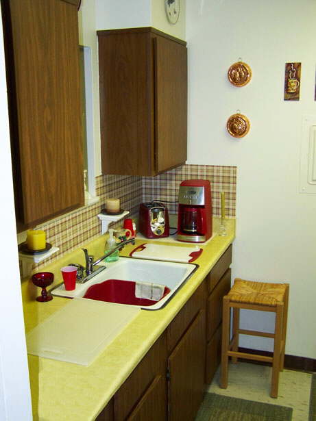 Kitchen- Layout is the same for both apartments